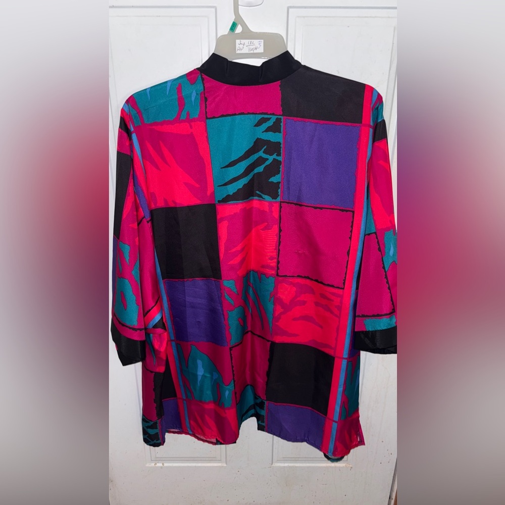EGO Vintage Multicolor Women's Kimono Jacket - Picture 5 of 5